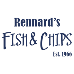 Rennards Fish and Chips logo.